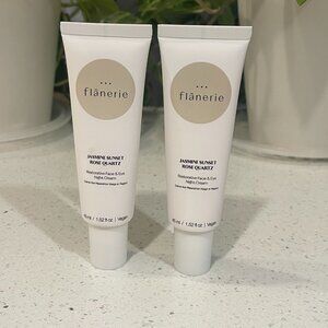 Set of 2 Flânerie Restorative Face & Eye Night Cream — 45ml each
